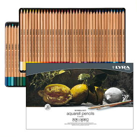 LYRA リラ 水彩色鉛筆 アクアレル メタルボックス入り 72色セット L2011720