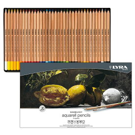 LYRA リラ 水彩色鉛筆 アクアレル メタルボックス入り 36色セット L2011360