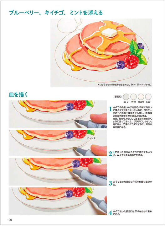 楽天市場 Copic コピック書籍 やさしいコピック入門 コピックチャオ色あればなんでも描ける Office Wow 楽天市場店