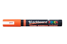 三菱鉛筆 水性マーカー Blackboard POSCA ブラックボードポスカ 中字丸芯 橙 PCE2005M1P.4
