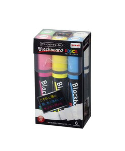 �O�H���M �����}�[�J�[ Blackboard POSCA �u���b�N�{�[�h�|�X�J �ɑ��p�c 6�F�Z�b�g PCE50017K6C