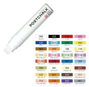 | ZIG ubN{[h}[J[ |Xg`[N POSTCHALK MARKER WET-WIPE 15MMTIP 15mmc Pi POST-700A
