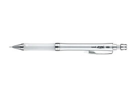 三菱鉛筆 シャープペン ユニ アルファゲル スリムタイプ やわらかめ 0.5mm ホワイト M5807GG1P.1