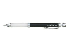 三菱鉛筆 シャープペン ユニ アルファゲル スリムタイプ やわらかめ 大人系 0.5mm ピュアブラック M5807GG1PP.24