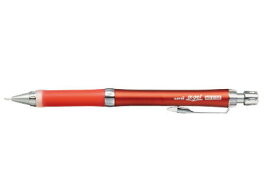 三菱鉛筆 シャープペン ユニ アルファゲル スリムタイプ かため 0.5mm レッド M5809GG1P.15