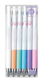 パイロット ゲルインキボールペン ジュース アップ Juice up パステルカラー 超極細 0.4mm 6色セット LJP120S4-6CP