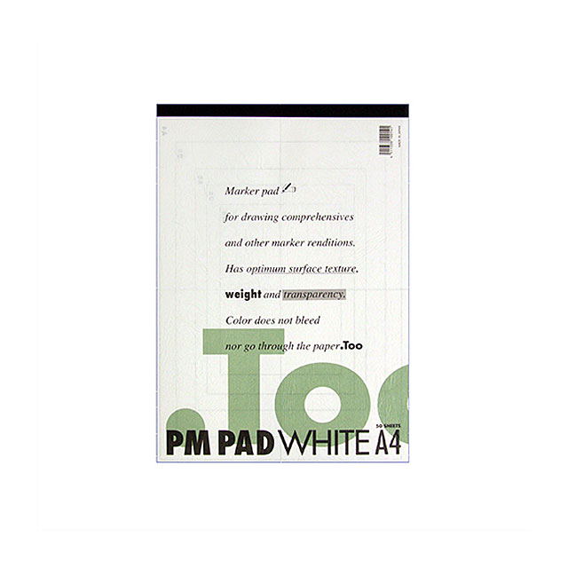 .Too COPIC コピック ペーパーセレクション A4 売れ筋ランキング ホワイト プレゼント PMパッド PM-A4