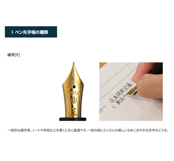 楽天市場】セーラー万年筆 プロフェッショナルギア 金 万年筆 細字 F 