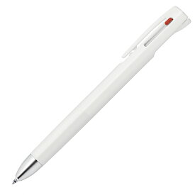 ゼブラ エマルジョン 多色ボールペン blen ブレン3C 0.5mm 白 B3AS88-W