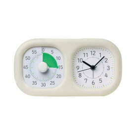 ソニック トキ・サポ 時っ感タイマー 時計プラス 色で時間の経過を実感 アイボリー LV-3521-I