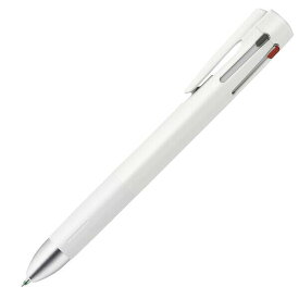 ゼブラ エマルジョン 多機能ボールペン blen ブレン4+S 0.5mm 白 B4SAS88-W