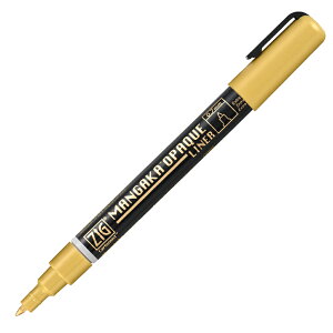 ���| �}�[�J�[ Cartoonist MANGAKA OPAQUE LINER GOLD �}���K�J�I�y�[�N���C�i�[ �S�[���h CNMOL-101S 5�{��