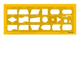 UCHIDA ウチダ マービー テンプレート EPD定規S-5 1-843-1705