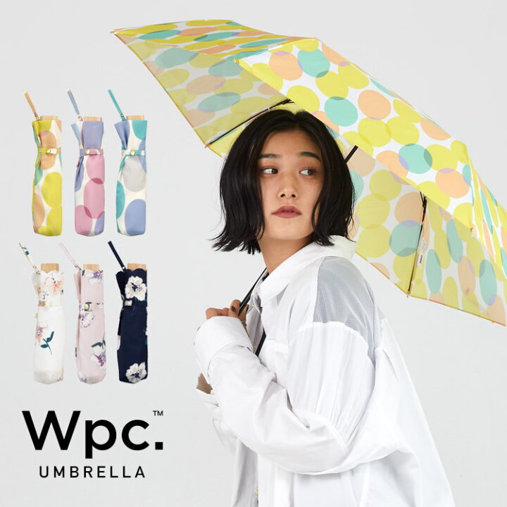 楽天市場 セール 50 オフ ギフト対象 Wpc 公式 折りたたみ雨傘 ガーリーフラワー ミニ 折りたたみ傘 撥水 50cm レディース 女性 通勤 通学 旅行 おしゃれ コンパクト 花柄 晴雨兼用 木製ハンドル かわいい Wpc Kiu Official Shop