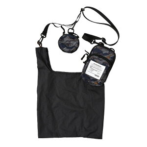 【KiU公式】マルチファンクション ポーチ【防水 撥水 ユニセックス ショルダーバッグ エコバッグ 軽量 旅行 トラベル おしゃれ】