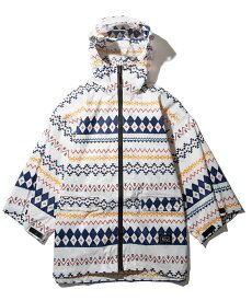 【セール★50%オフ】【KiU公式】スリーブ レインポンチョ for kids【キッズ 子ども レインコート カッパ 雨合羽 おしゃれ かわいい アウトドア】