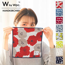 【Wpc.公式】Wpc. Patterns Wpc. ハンカチ スタンダード《メール便対象》【レディース 女性 おしゃれ 北欧 テキスタイル 手触りふわふわ 誕生日プレゼント プチギフト 職場 花柄 10代 20代 30代 40代 実用的】
