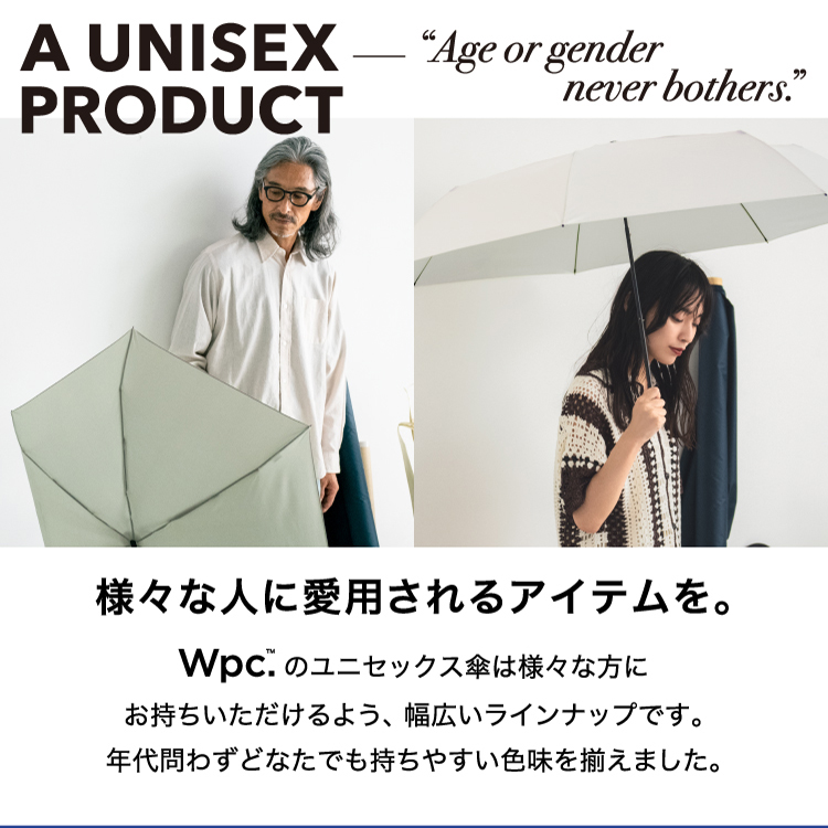 楽天市場】【Wpc.公式】ギフト対象 超軽量 折りたたみ雨傘 UNISEX AIR