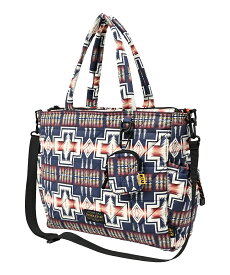 6/11までポイント10倍！ 【楽天スーパーセール最大60％OFF ※通常価格から】【KiU公式】スクエアパデッドマルチパーパストートバッグ ペンドルトン 防水 撥水 キルティング マザーズバッグ 大容量 ショルダー おしゃれ カジュアル PENDLETON(R) × KiU LIMITED ITEM