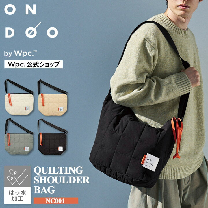 楽天市場】【Wpc.公式】ONDOO バッグ キルティングショルダーバッグ 