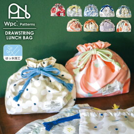 【Wpc.公式】Wpc. Patterns ランチ巾着《メール便対象》【おしゃれ レディース 女性 お弁当袋 保温・保冷 北欧 テキスタイル 花柄 保冷材用メッシュポケット付き ランチバッグ 大人 かわいい プレゼント 誕生日】
