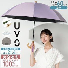 【UVO公式】最強の日傘 長傘／大判60cm Wpc.【日傘 完全遮光100％ 完全UVカット100％生地 晴雨兼用長日傘 晴雨兼用 遮熱 長傘 ブランド レディース傘 おしゃれ 可愛い かわいい 8本骨 大きい 大きめ】 公式限定