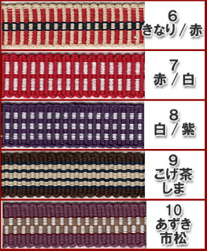 真田紐(さなだひも)天然綿糸で織られた和テイストの紐*約2mカット