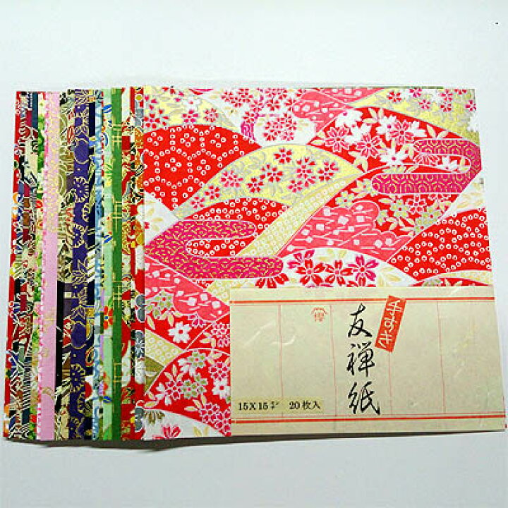 楽天市場】友禅紙20枚入り（和紙セット） : WrapFun