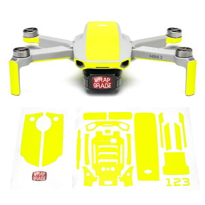 �y�����zWRAPGRADE ���b�v�O���[�h �h���[���p �X�L���V�[�� DJI Mini 2��p �A�N�Z���g�J���[ �S20�F
