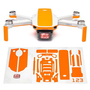 �y�����zWRAPGRADE ���b�v�O���[�h �h���[���p �X�L���V�[�� DJI Mini 2��p �A�N�Z���g�J���[ �S20�F