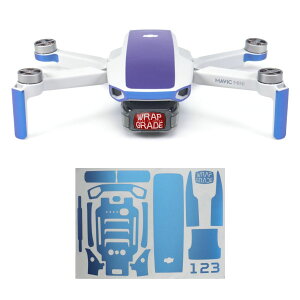 �y�����zWRAPGRADE ���b�v�O���[�h �h���[���p �J�X�^�� �X�L���V�[�� Mavic Mini / Mini 2 SE / Mini 4K�p �A�N�Z���g�J���[ �S20�F