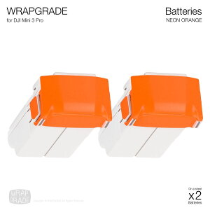 �y�����zWRAPGRADE ���b�v�O���[�h DJI Mini 4 Pro / Mini 3 Series �o�b�e���[2��