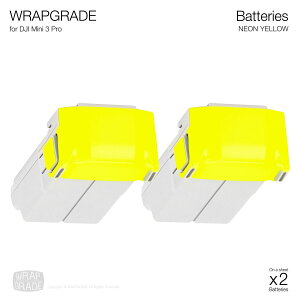�y�����zWRAPGRADE ���b�v�O���[�h DJI Mini 4 Pro / Mini 3 Series �o�b�e���[2��