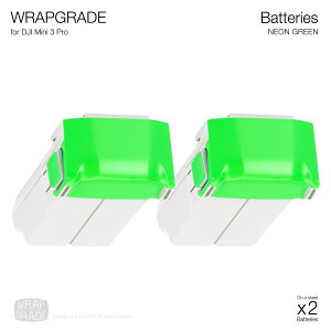 �y�����zWRAPGRADE ���b�v�O���[�h DJI Mini 4 Pro / Mini 3 Series �o�b�e���[2��