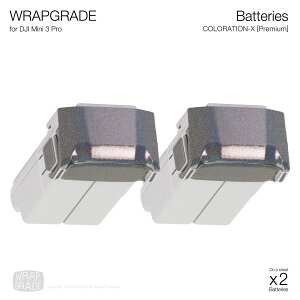 �y�����zWRAPGRADE ���b�v�O���[�h DJI Mini 4 Pro / Mini 3 Series �o�b�e���[2��