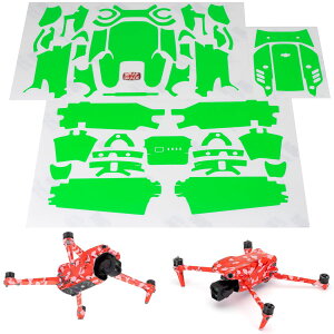 �y�����zWRAPGRADE ���b�v�O���[�h �h���[���p �J�X�^�� �X�L���V�[�� DJI AIR 3��p �t�����b�v �S19�F