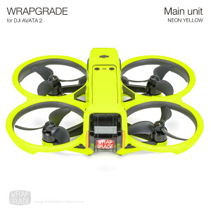 �y�����zWRAPGRADE ���b�v�O���[�h �J�X�^�� �h���[���p �X�L���V�[�� DJI Avata 2��p �S13�F