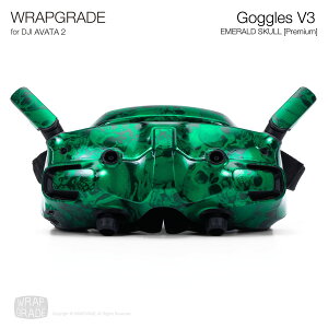 �y�����zWRAPGRADE ���b�v�O���[�h �h���[���p �J�X�^�� �X�L���V�[�� DJI Goggles 3��p �S13�F ��������