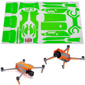 �y�����zWRAPGRADE ���b�v�O���[�h �h���[���p �J�X�^�� �X�L���V�[�� DJI AIR 3��p �A�N�Z���g�J���[