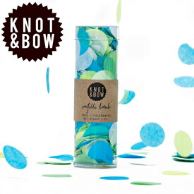 【数量限定特価】コンフェッティ KNOT & BOW カラフル紙吹雪 BLUE BOMB