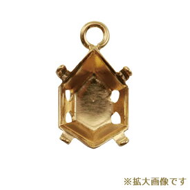 UVレジンクラフト パジコ ジュエルラビリンス 石座E 7mm×10.15mm ヘキサゴン8mm×11mmに対応 ネコポス対応