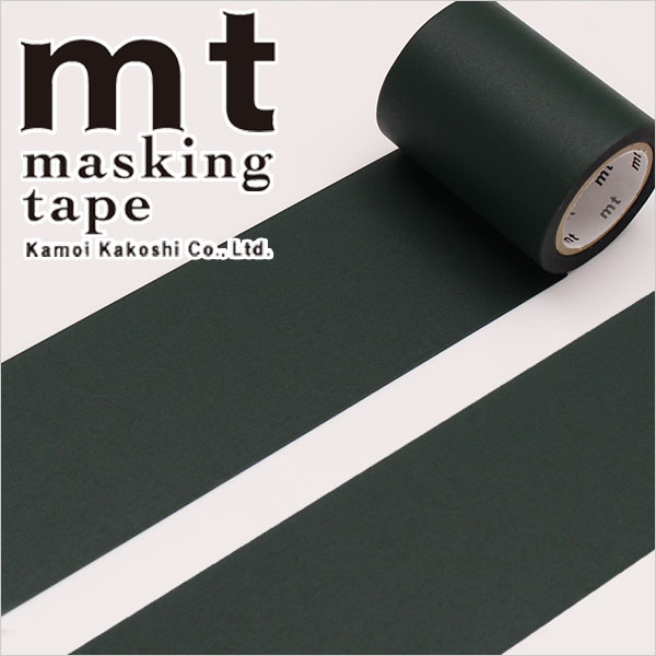 楽天市場】マスキングテープ mt カモ井加工紙 mt fab 黒板テープ（50mm
