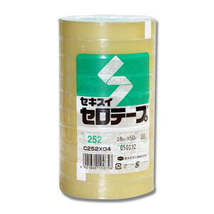 �Z���e�[�v �Z�L�X�C SEKISUI No�D252 18mm×50m�� 10��