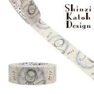 マスキングテープ シール堂 シンジカトウ Shinzi Katoh ころころ ks-mt-10177 15mm×10m