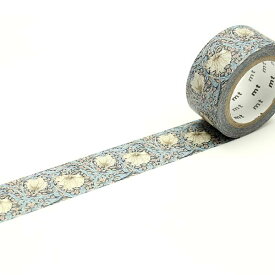 マスキングテープ mt カモ井加工紙 mt × ウィリアム・モリス ピンパネル(20mm×7m) MTWILL14