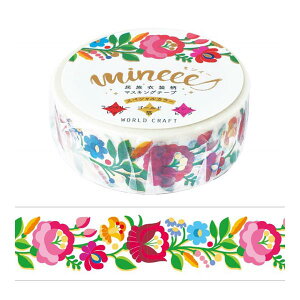 }XLOe[v [hNtg WORLD CRAFT ~C[ ߑ Flower Bloom t[u[ MZMT15-001(15mm×5m)