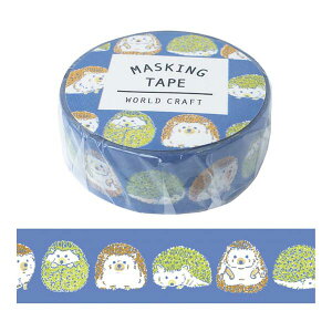 }XLOe[v [hNtg WORLD CRAFT Aj} hedgehog MT15-038 (15mm×7m)