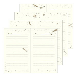 ダイアリー・日記midoriミドリ1日1ページ洋書星柄12880006