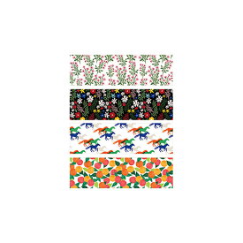 キングジム KINGJIM ちいさく持てるマスキングテープ KITTAキッタ パターン(10枚×4柄)KIT061