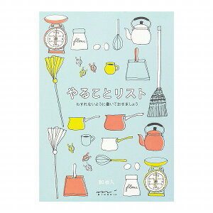 メモ midori ミドリ やることリスト 雑貨柄 80枚 91802107